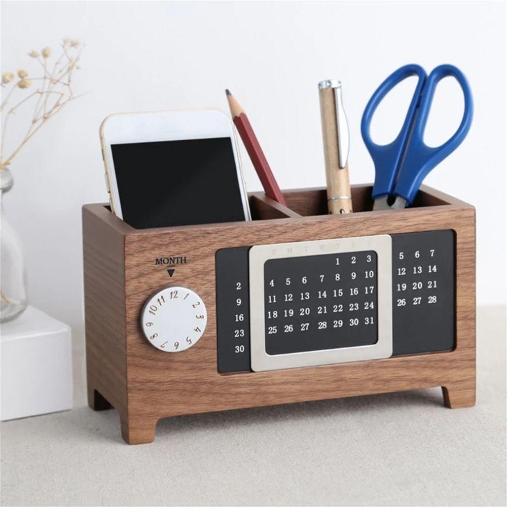 PEWANY Giá Đỡ Bút / Lịch Để Bàn Đa Năng Sức Chứa Lớn Tiện Dụng Cho Văn Phòng