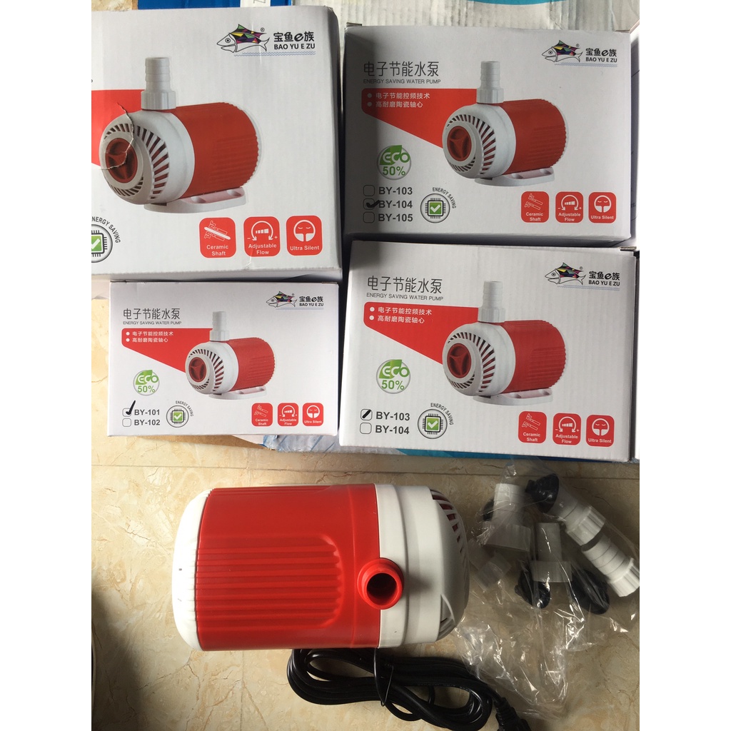 Máy bơm bể cá cảnh BAOYU BY-101-102-103-104-105-106-107,tiết kiệm điện.