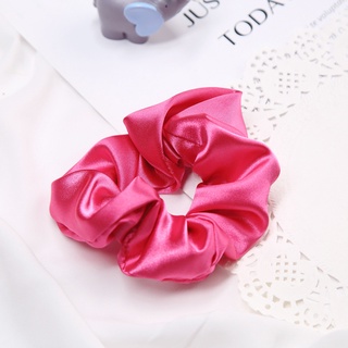 Cột tóc scrunchie lụa Bolobala Buộc tóc scrunchie chất liệu lụa bóng chống bẩn CT01
