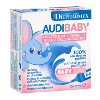 Dung dịch tan ráy tai cho trẻ sơ sinh, trẻ nhỏ và người lớn Audibaby / Clean clear