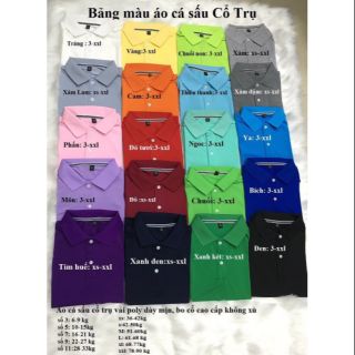 Áo thun cá sấu chất poly siêu đẹp