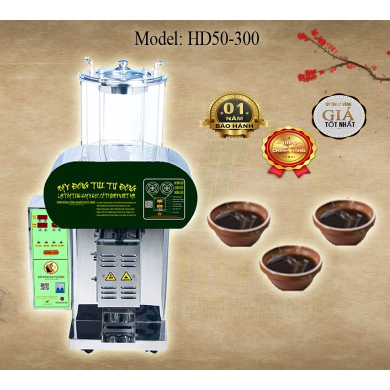 Máy Đóng túi thuốc sắc tự động Hoa Đà HD50-300