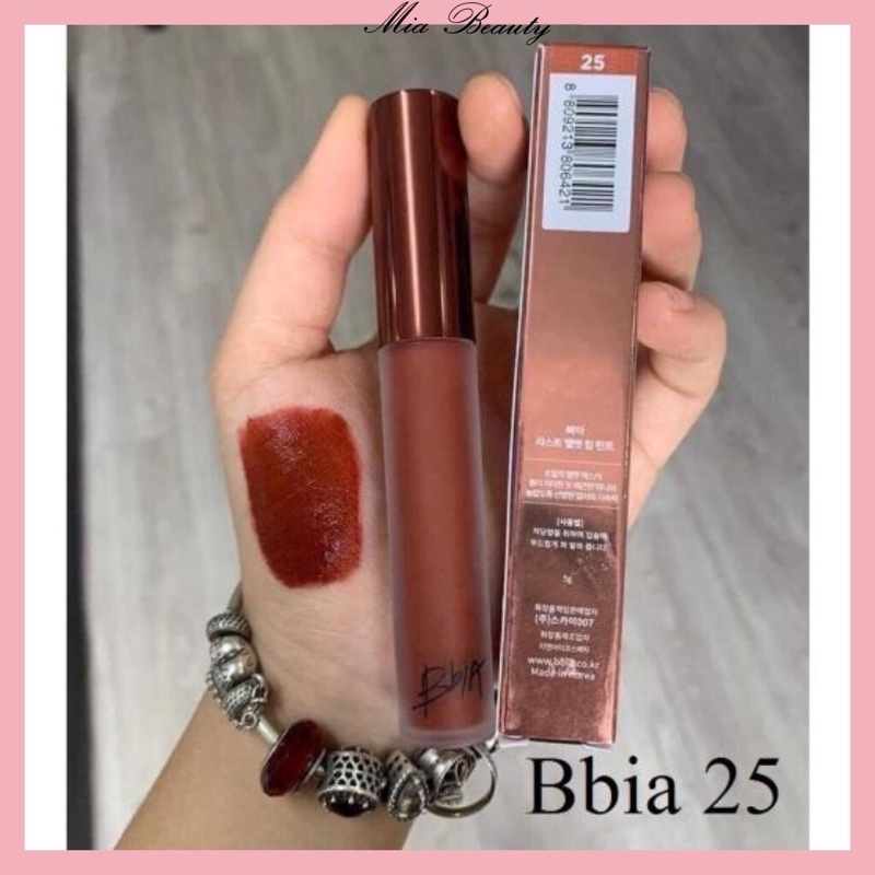 Son Bbia màu 25 Final Note đỏ đất