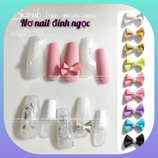 Charm nơ nail đính móng trang trí móng tay