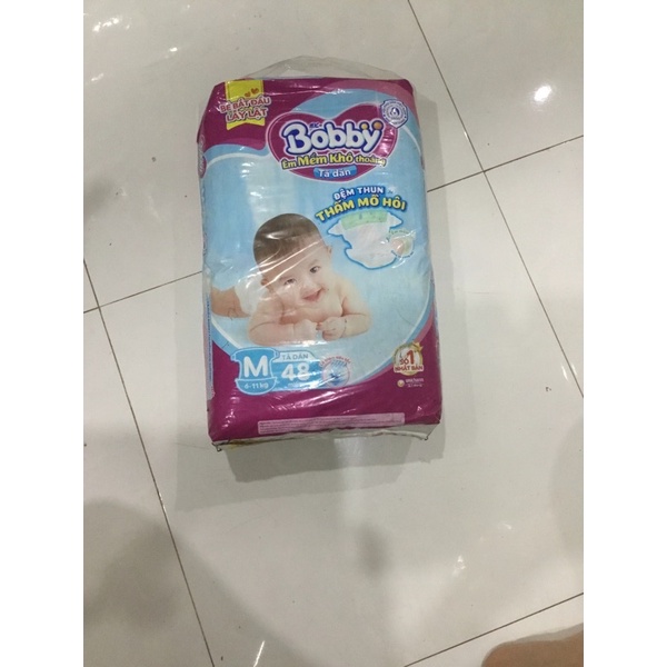Tã dán Bobby M48 - Date mới