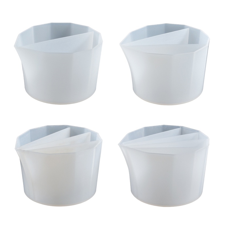 Cốc Đo Lường Bằng Silicone Epoxy Resin Trong Suốt DIY
