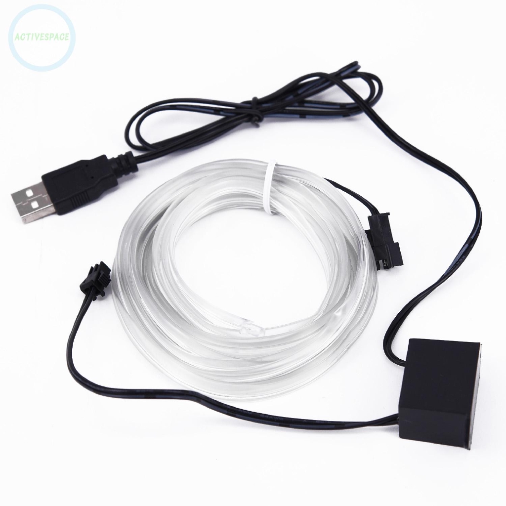 Dây đèn LED trang trí nội thất xe hơi USB 3m | BigBuy360 - bigbuy360.vn