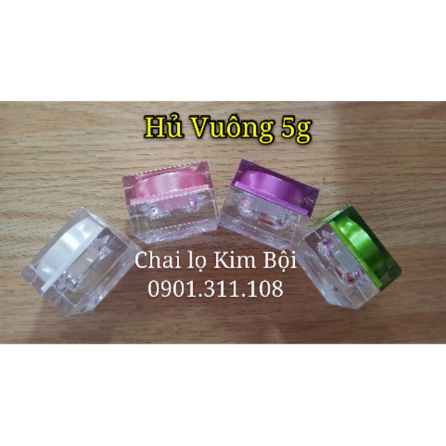 COMBO 20 Hủ đựng kem face Vuông 5g