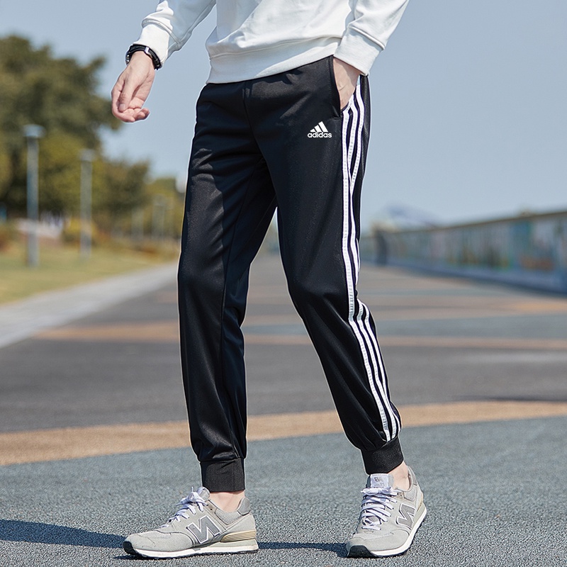 Quần Thể Thao dài Kẻ Sọc Cổ Điển jogeer track lelaki plus size M-5XL Cho Nam Và Nữ quần nam jogger
