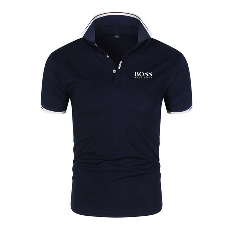 Hugo Boss Áo Thun Polo Ngắn Tay Thời Trang Dành Cho Nam 608