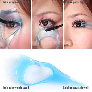 ♥thẻ mascara 3 trong 1 màu hồng trang điểm tiện dụng