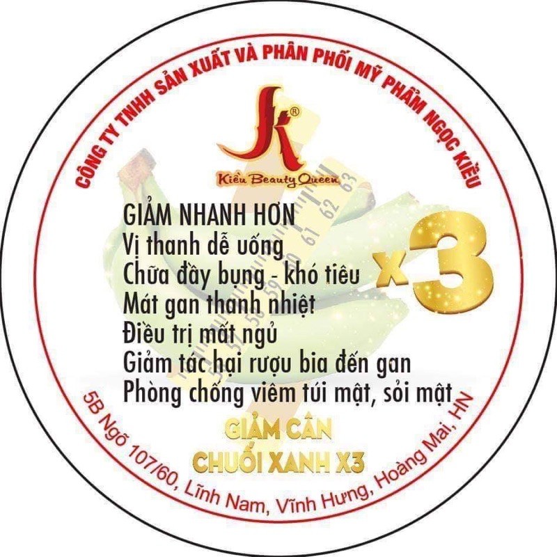 Giảm cân chuối xanh cao cấp tặng kèm thước dây | BigBuy360 - bigbuy360.vn