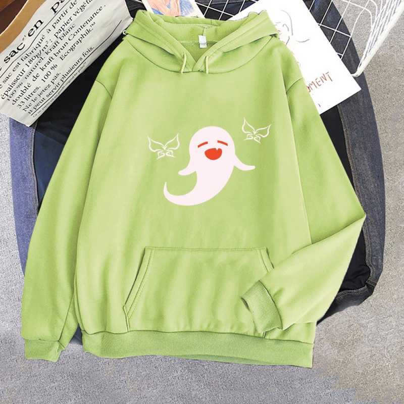 Genshin Impact Hoodie Venti Zhongli Raiden Shogun Oversized Casual Graphic Aesthetic Men's Jumpers Sportswear Hip Hop Sweatshirt