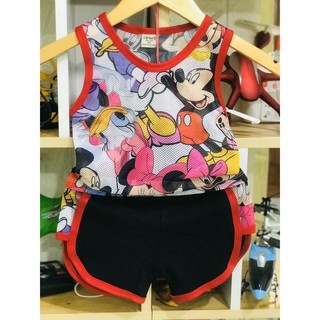 Bộ ba lỗ cotton lưới 3D cho bé [8-20kg]