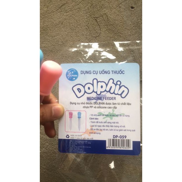 1 Ống hút sữa và thuốc cho bé Dolphin 5ml