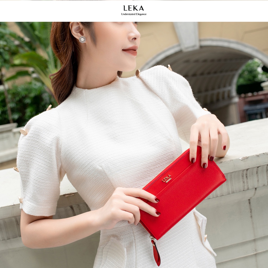 Ví cầm tay ZANA Khóa Vòng 19.5 - LEKA