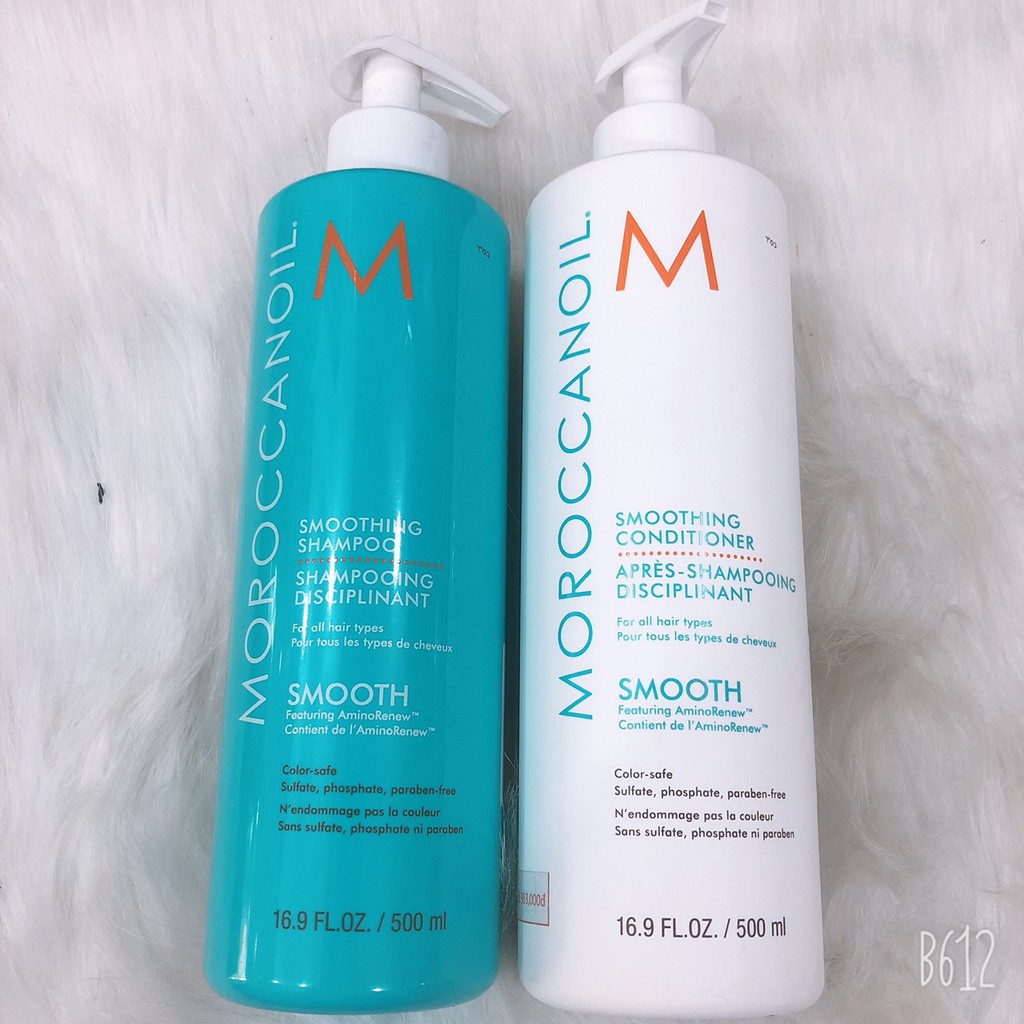 BỘ GỘI XẢ SUÔN MƯỢT MOROCCANOIL SMOOTH 250ML / 500ML VÀ 1000ML