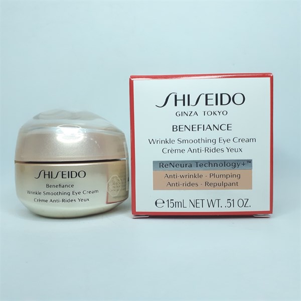 Kem dưỡng da mắt Shiseido Benefiance Wrinkle Smoothing Eye Cream 15ml