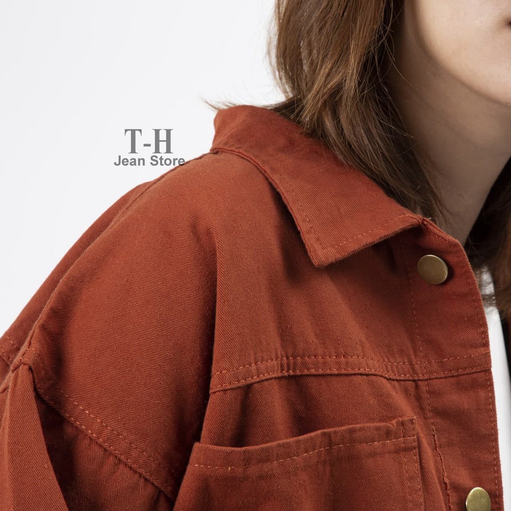 Áo khoác kaki nữ xẻ sau nhiều màu sắc, áo kaki nữ cá tính, năng động AKG15 Oppashop1 | BigBuy360 - bigbuy360.vn