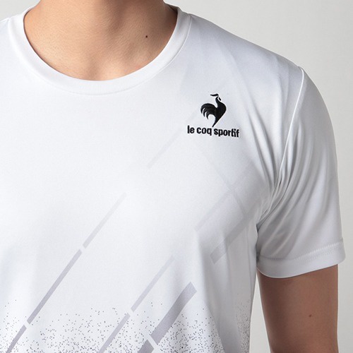 Áo T-Shirt le coq sportif nam - QTMTJA93-WHT