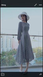 Đầm hoa chất voan