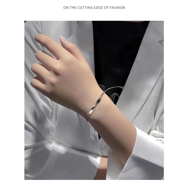 Cặp Vòng Tay Cặp Đôi Mobius Thời Trang Sáng Tạo Thích Hợp Làm Quà Tặng Sinh Viên niche Cho Nam Và Nữ