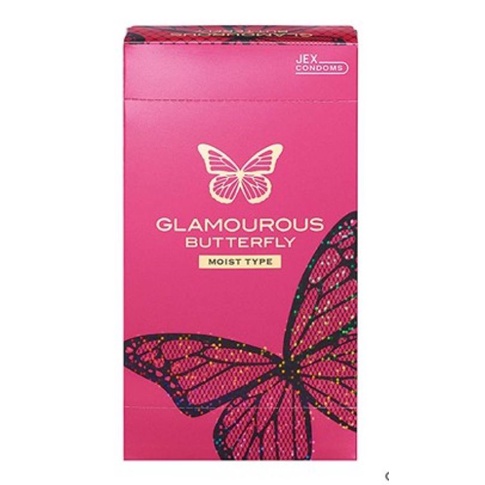 Bao cao su Jex Glamourous Butterfly Moist Type