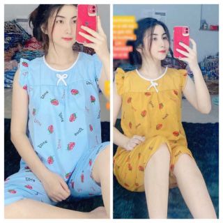 Đồ bộ mặc ở nhà siêu xinh chất bao mát mẻ