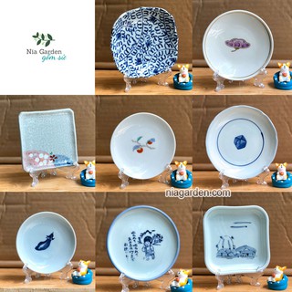 Dĩa đựng gia vị, nước chấm gốm sứ nhiều mẫu - GS3