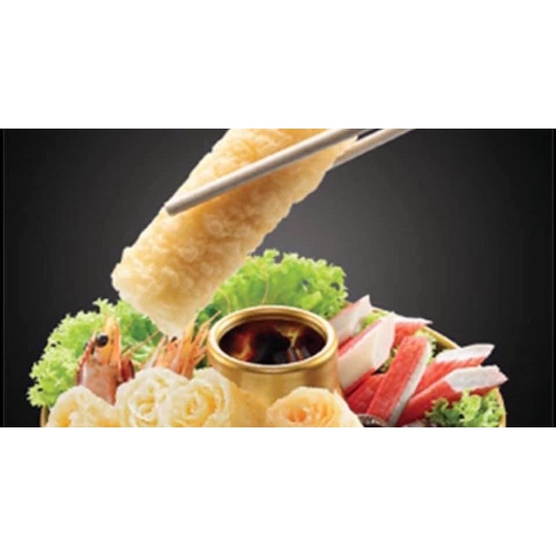 Hủ Trúc Cuộn Ring Roll EB - Tàu Hủ Ky Nhúng Thả Lẩu Malaysia 168g- Now ship HN