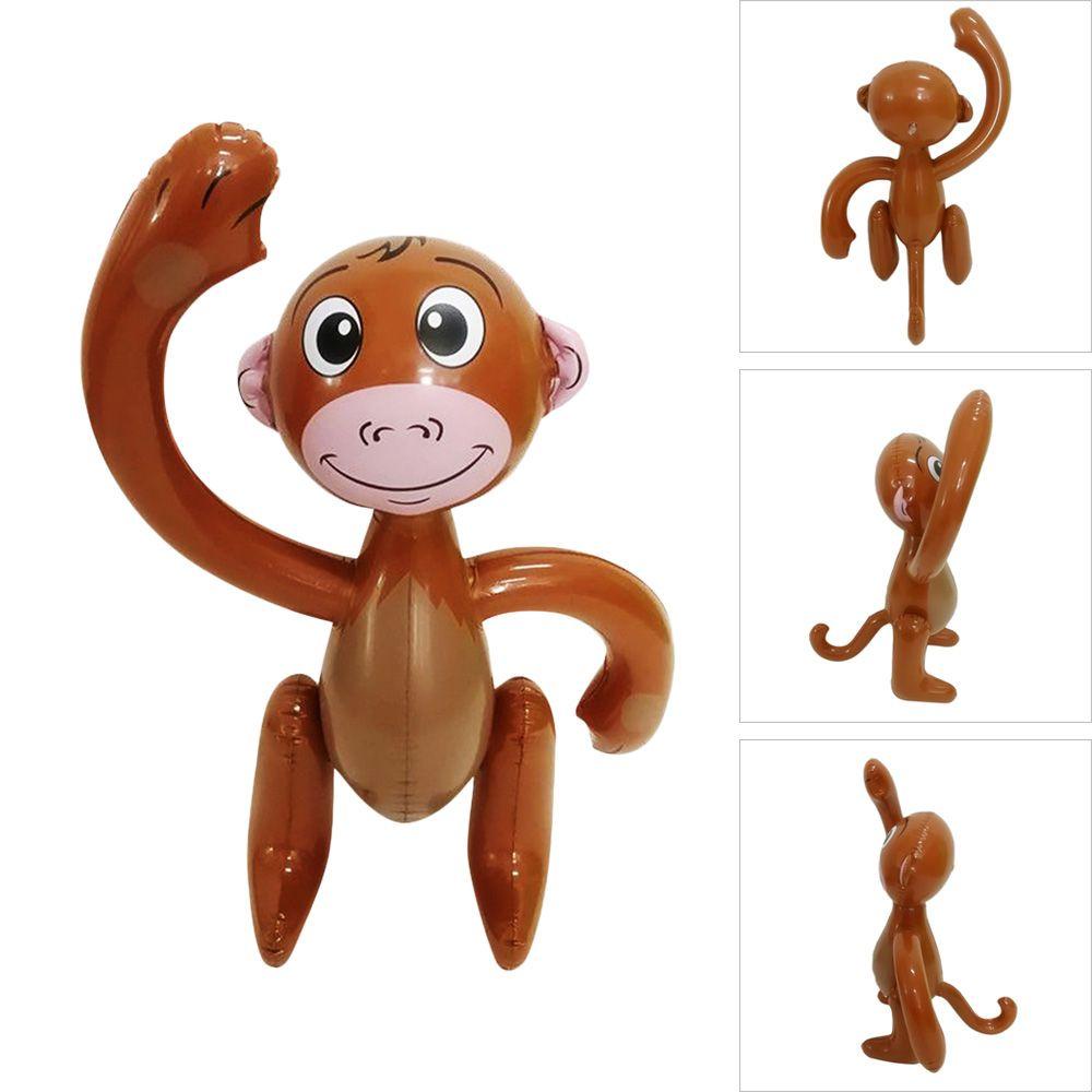 Mô Hình Khỉ Bơm Hơi Hoạt Hình Dùng Trang Trí Nhà Cửa