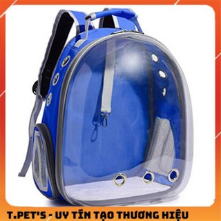 Balo Phi Hành Gia Cho Thú Cưng - Balo vận chuyển chó mèo trong suốt hàng đẹp