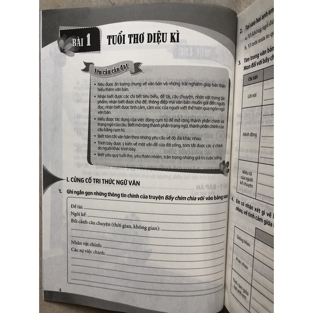 Sách - Bài tập cơ bản và nâng cao Ngữ văn 7 - NXB Giáo dục