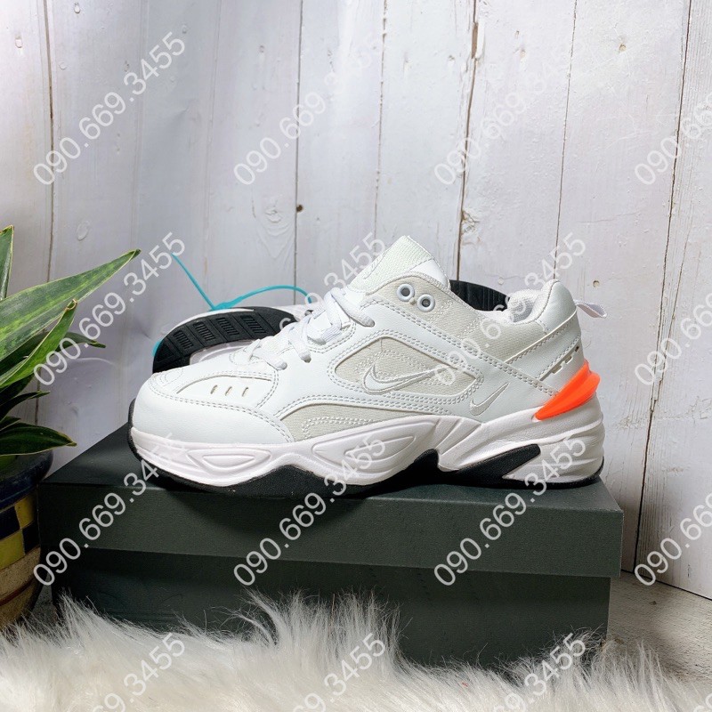 Giày sneaker thể thao tekno trắng nam nữ chuẩn 698