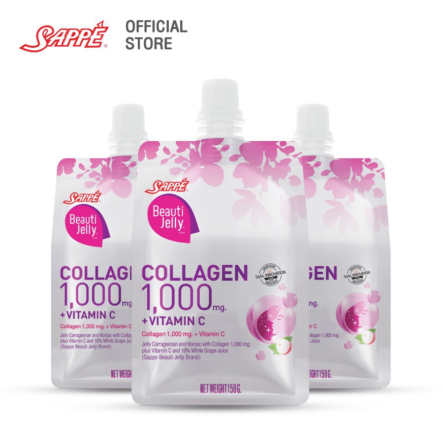 2 Vị Nước thạch Sappe Beauti Jelly với Collagen 150g Date tháng 7,8 | BigBuy360 - bigbuy360.vn