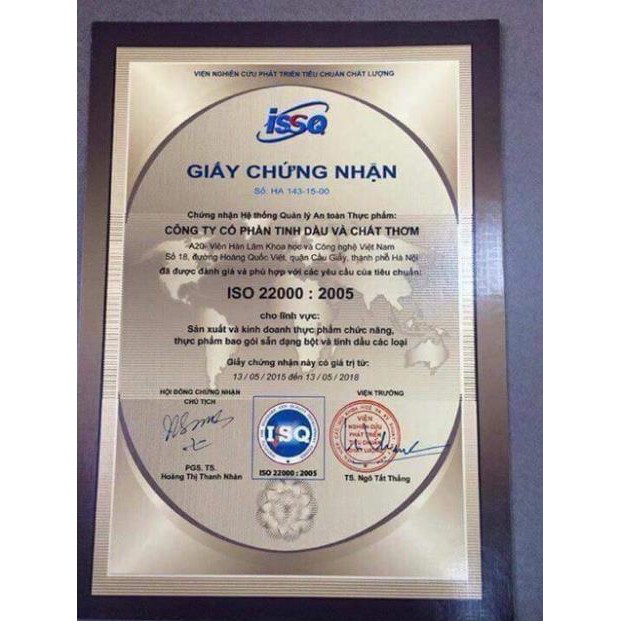 Tinh dầu sả chanh - Viện KHCN VN