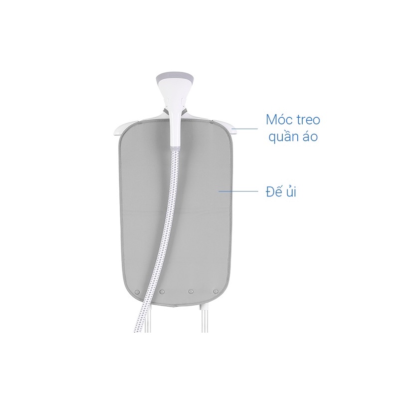 Bàn ủi hơi nước đứng Philips GC487 - ủi nhanh với công suất 1500 - 1800W - HÀNG CHÍNH HÃNG