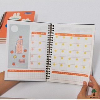 Sổ Lập Kế Hoạch 4M ROMANE GUMMIES Planner Hàn Quốc