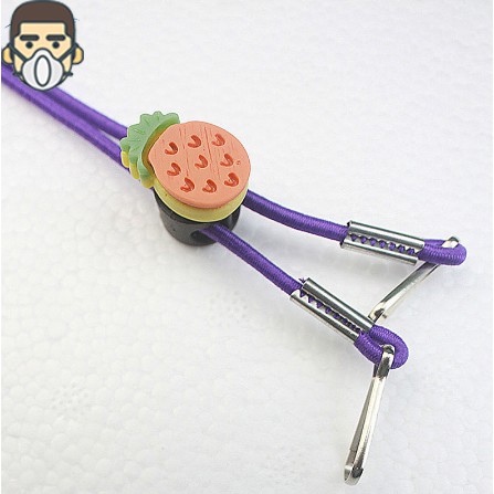 Dây đeo khẩu trang Hàn Quốc hình hoạt tiết trái cây dễ thương, co giãn rút chất lượng cao | BigBuy360 - bigbuy360.vn