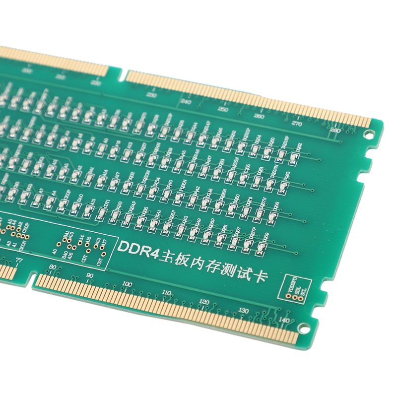 DDR4 Test Card RAM Memory Slot Out LED Desktop Motherboard Repair Analyzer Tester
