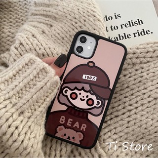 Ốp Lưng Girl Bear 3 iP [ TI STORE ]