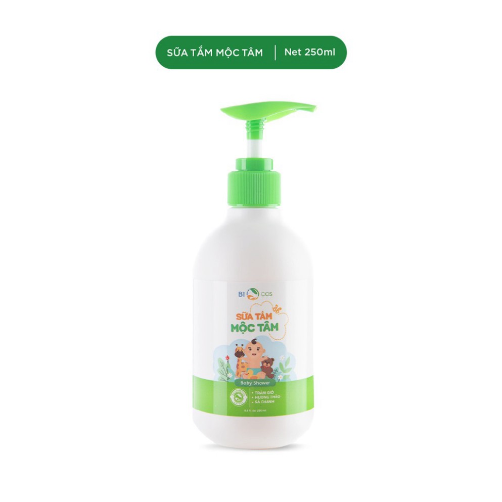 Sữa Tắm Gội Mộc Tâm BIO COSMETICS Dành Cho Trẻ Em 250ml.