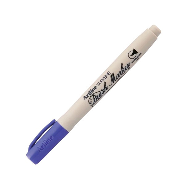 Bút Cọ Vẽ Màu Nước Artline Supreme - Brush Maker EPF-F - Màu Tím