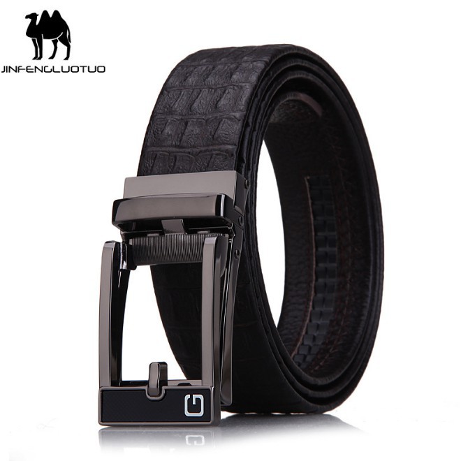 (NEW 2019 Men's Belt) Bảo Hành 1 Năm - Dây Nịt Thắt Lưng Da Bò Thật Cao Cấp AGZ015 - Hàng Nhập Khẩu - Nam Nữ