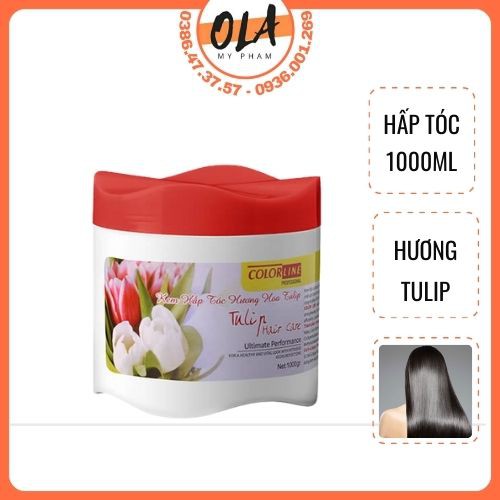 Kem Hấp Tóc - Kem Ủ Tóc Hấp Dầu Hương Hoa Tulip Hàng Việt Nam - mỹ phẩm ola