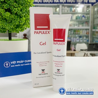 Papulex Gel 40ml - Giảm Mụn Trứng Cá, Mụn Nội Tiết Tố