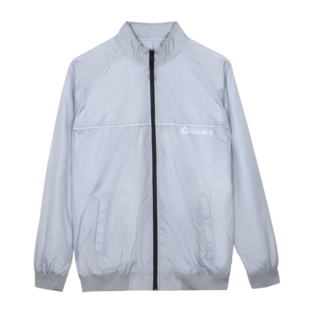 Áo khoác dù unisex cao cấp phối viền phản quang CHEMICAL 2106007-SH 2 lớp, chống nắng, chống tia UV - CUONG STORE