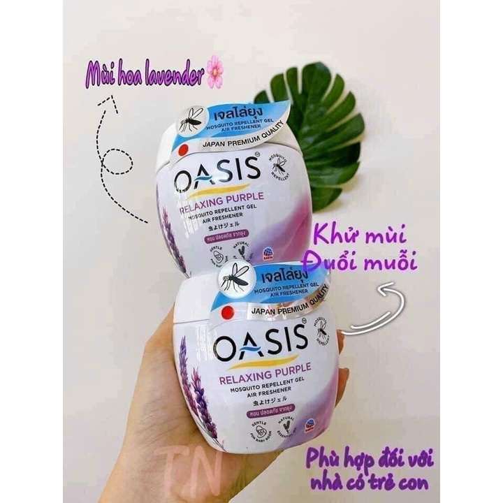 1 HỘP SÁP THƠM CHỐNG MUỖI OASIS THÁI LAN CHÍNH HÃNG - 10339
