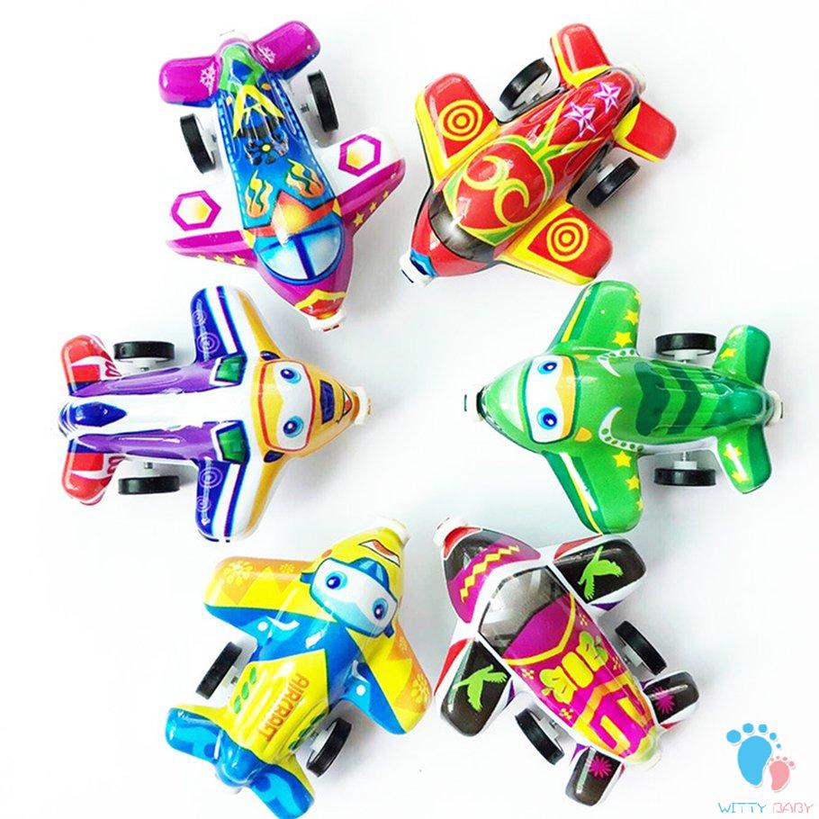 Máy Bay Đồ Chơi Mini Kéo Lùi Cho Bé