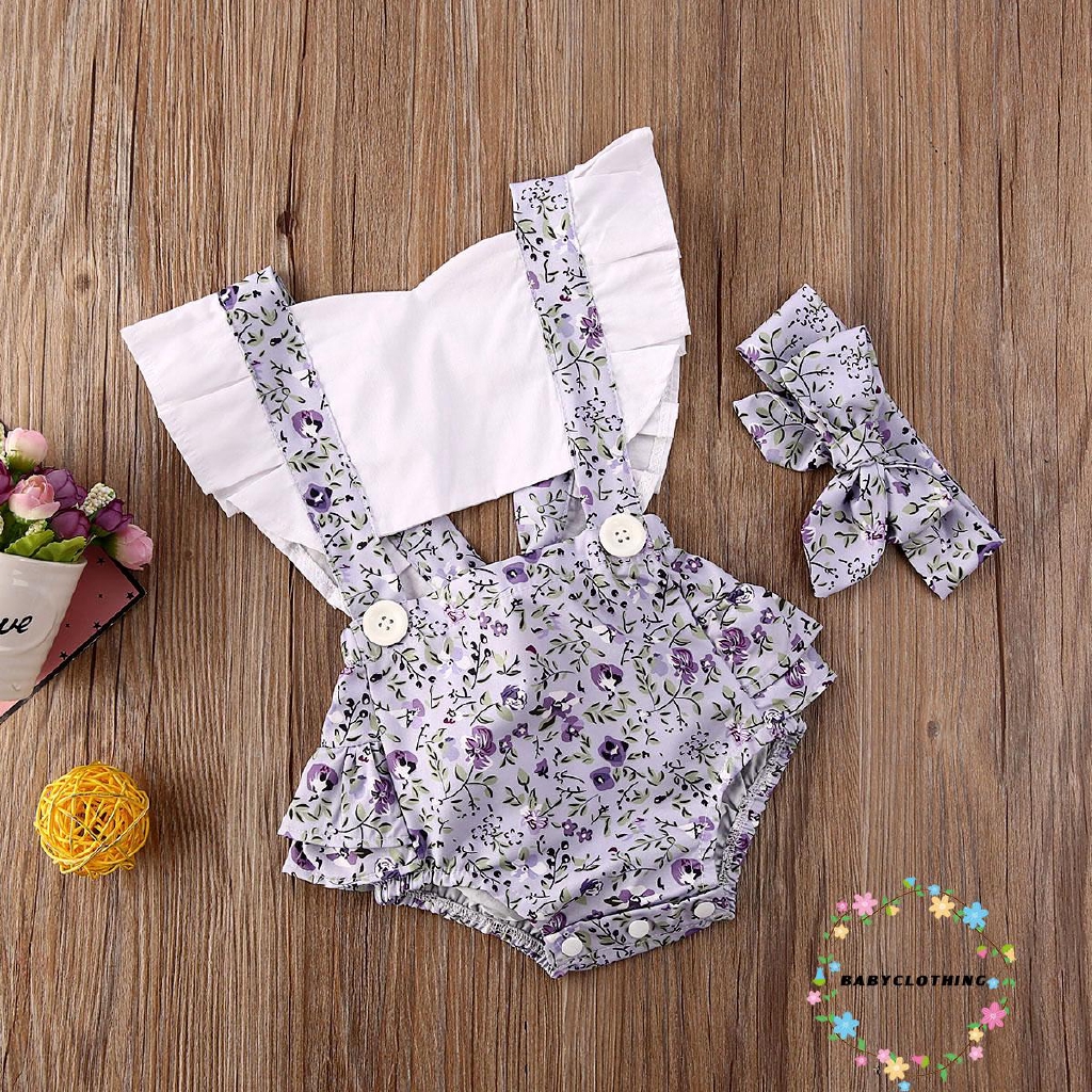 Jumpsuit Hoạ Tiết Chấm Bi Cho Bé Gái